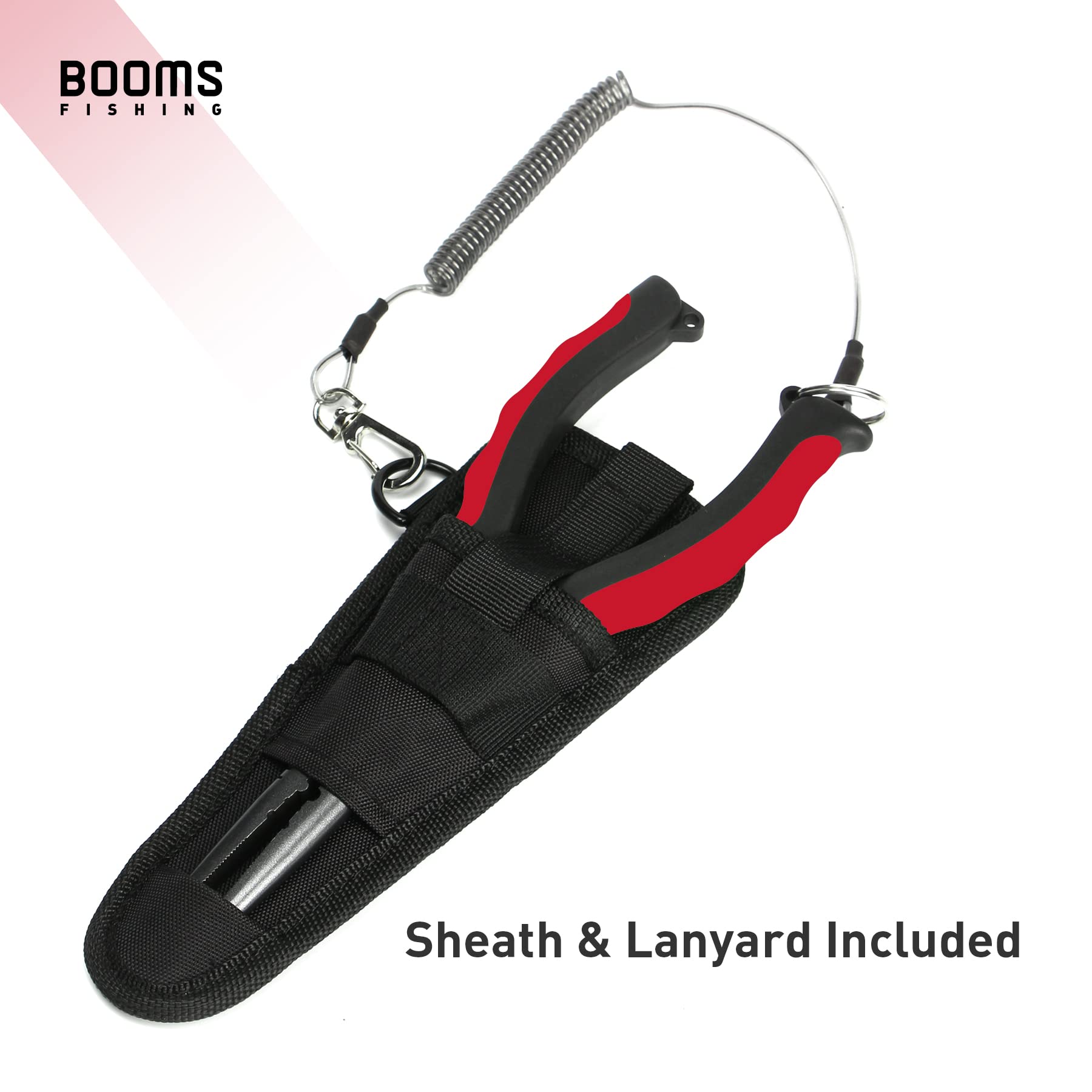 **Booms Fishing F03 Needle Nose Fishing Pliers - 9