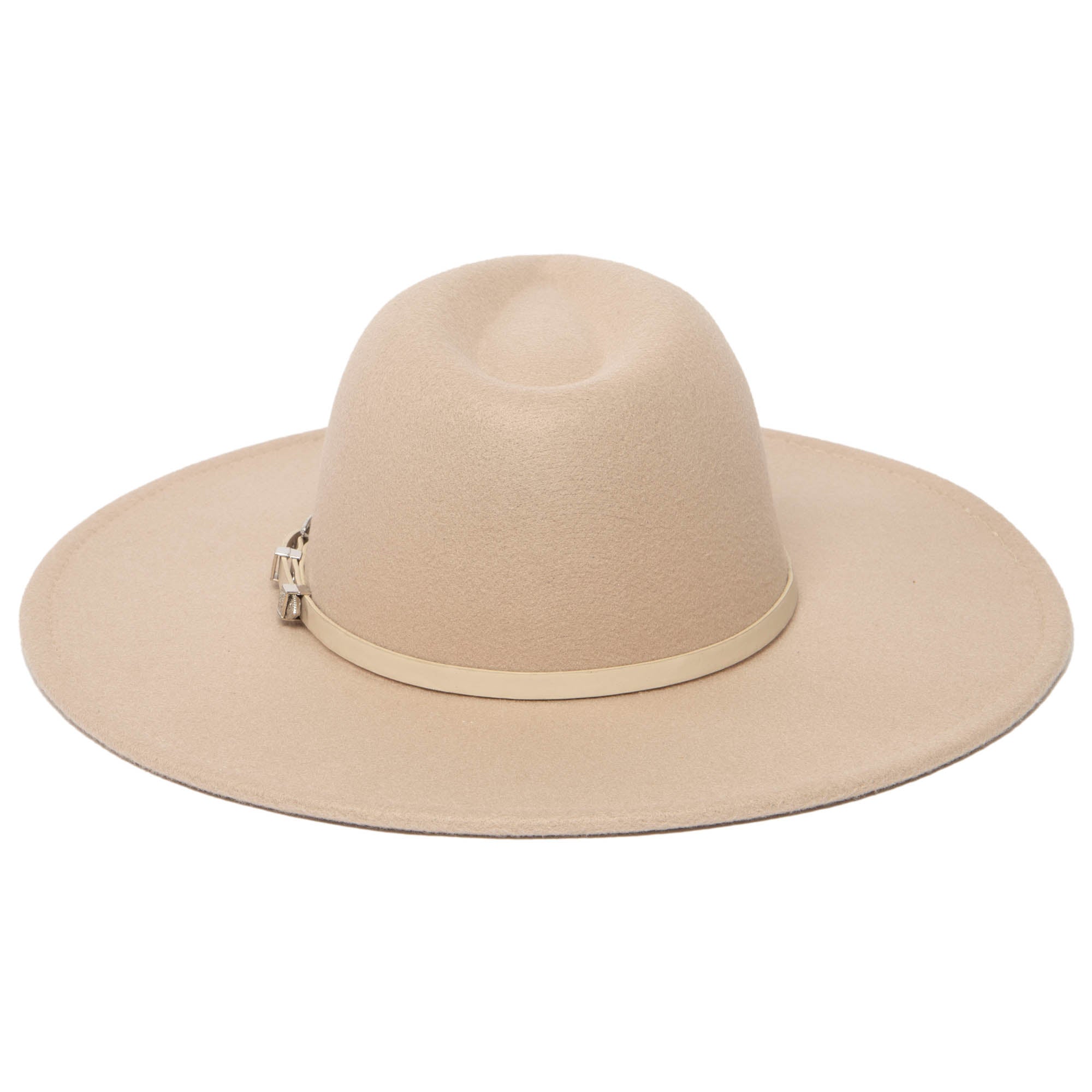 Stylish Beverly Pinch Crown Fedora Hat with Western Buckle - Perfect for Country Music Festivals, Western Parties & Vintage Fashion Outfits