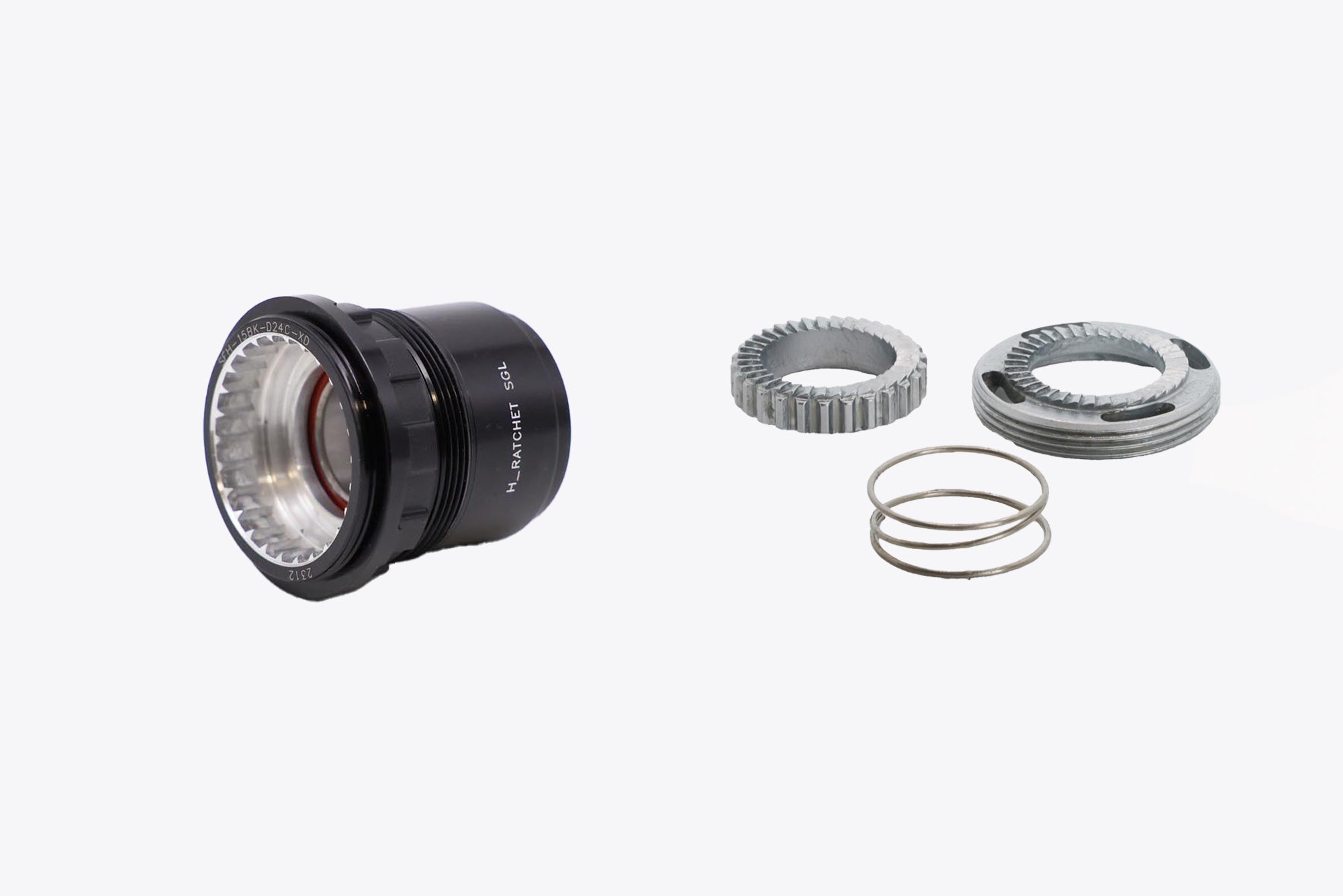 SRAM XD/XDR Compatible H_Ratchet 36T Freehub, Disc & Spring Set Bundle - Perfect for MTB & Road Bike Upgrades