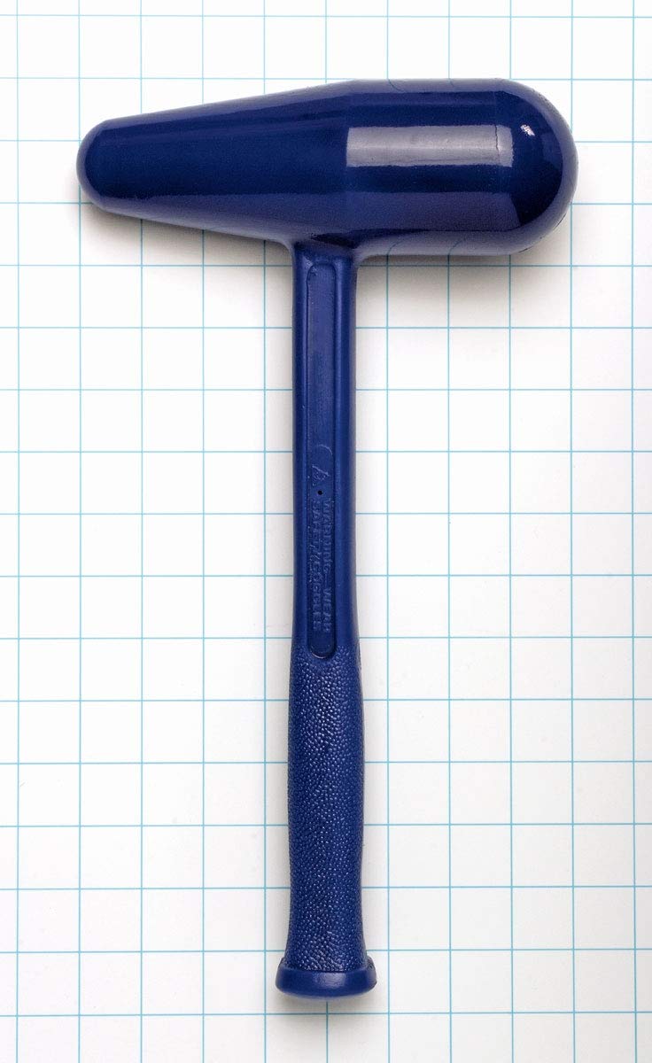 Eastwood 48 Oz. Bossing Dead Blow Hammer - Tear-Drop Shaping & Forming Mallet for Metalworking, Auto Body Repair & DIY Projects