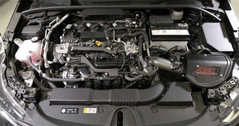 AEM C.A.S. 19 Toyota Corolla Hatchback 2.0L Fuel Injection Cold Air Intake System - Performance Upgrade for Better Acceleration & MPG (2019-2023 Models) | Perfect for Street Racing & Daily Commuting
