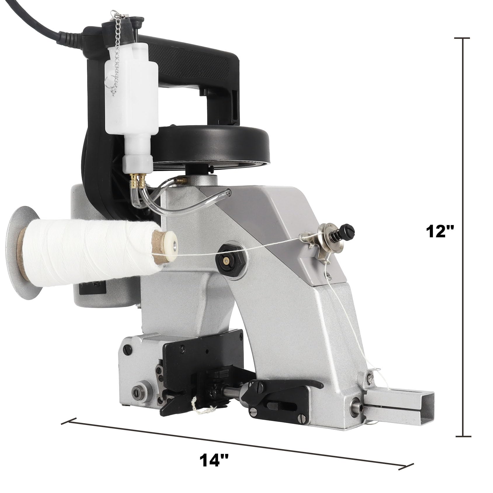 Heavy Duty Cordless Bag Closing Machine - Automatic Bag Stitcher for Jute, Seed & Vinyl Rice Bags | Industrial Sewing Machine (GK26-1A) | Perfect for Agriculture, Food Packaging & Warehouse Use