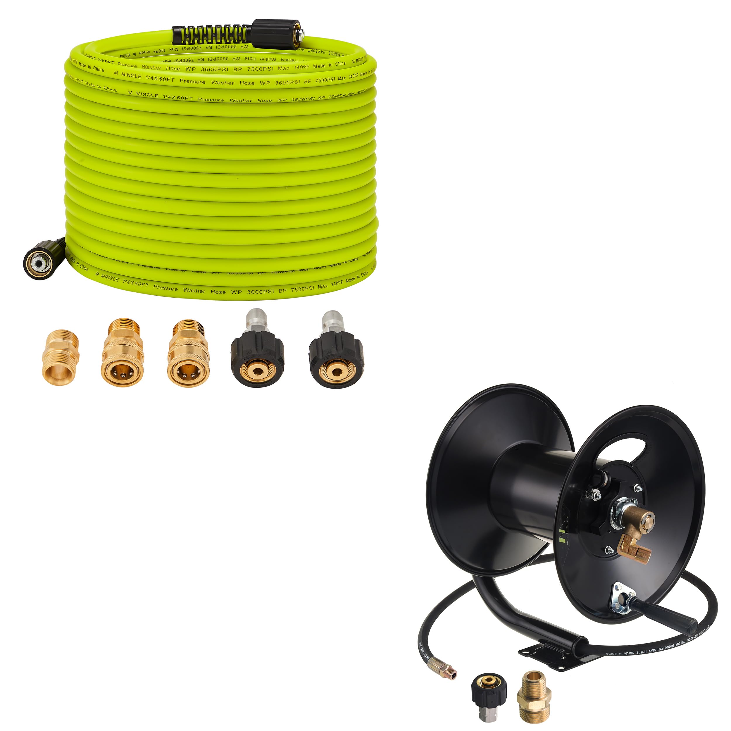 MMINGLE 50 FT x 1/4
