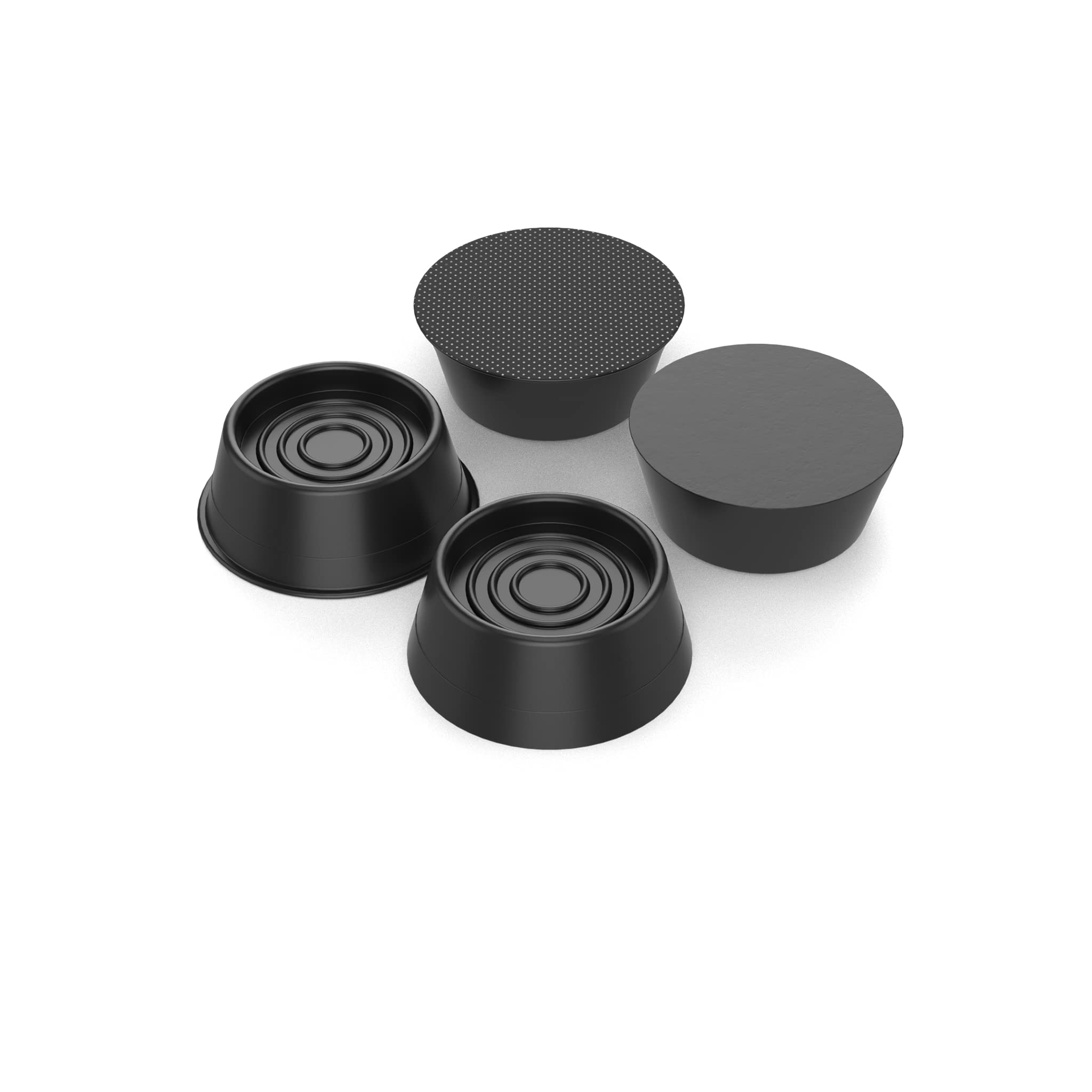 Silent Feet - Anti-Vibration Pads for Washing Machines & Dryers | Reduce Noise & Prevent Floor Damage | Perfect for Apartments, Laundry Rooms & Home Use