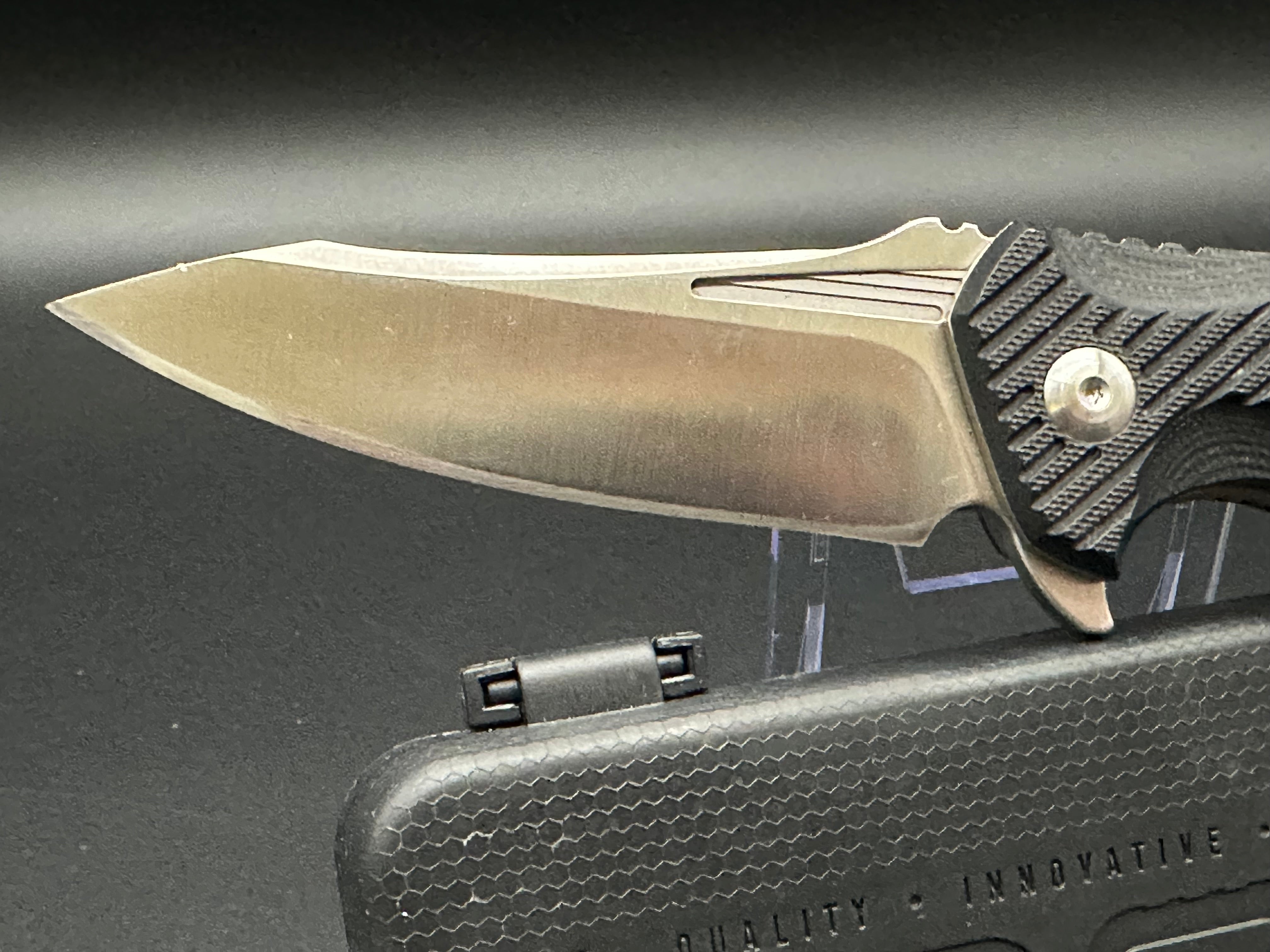 Brous Blades T4 Limited Edition Knife - #148 of 500 Collector's Item | EDC, Outdoor Survival & Tactical Use