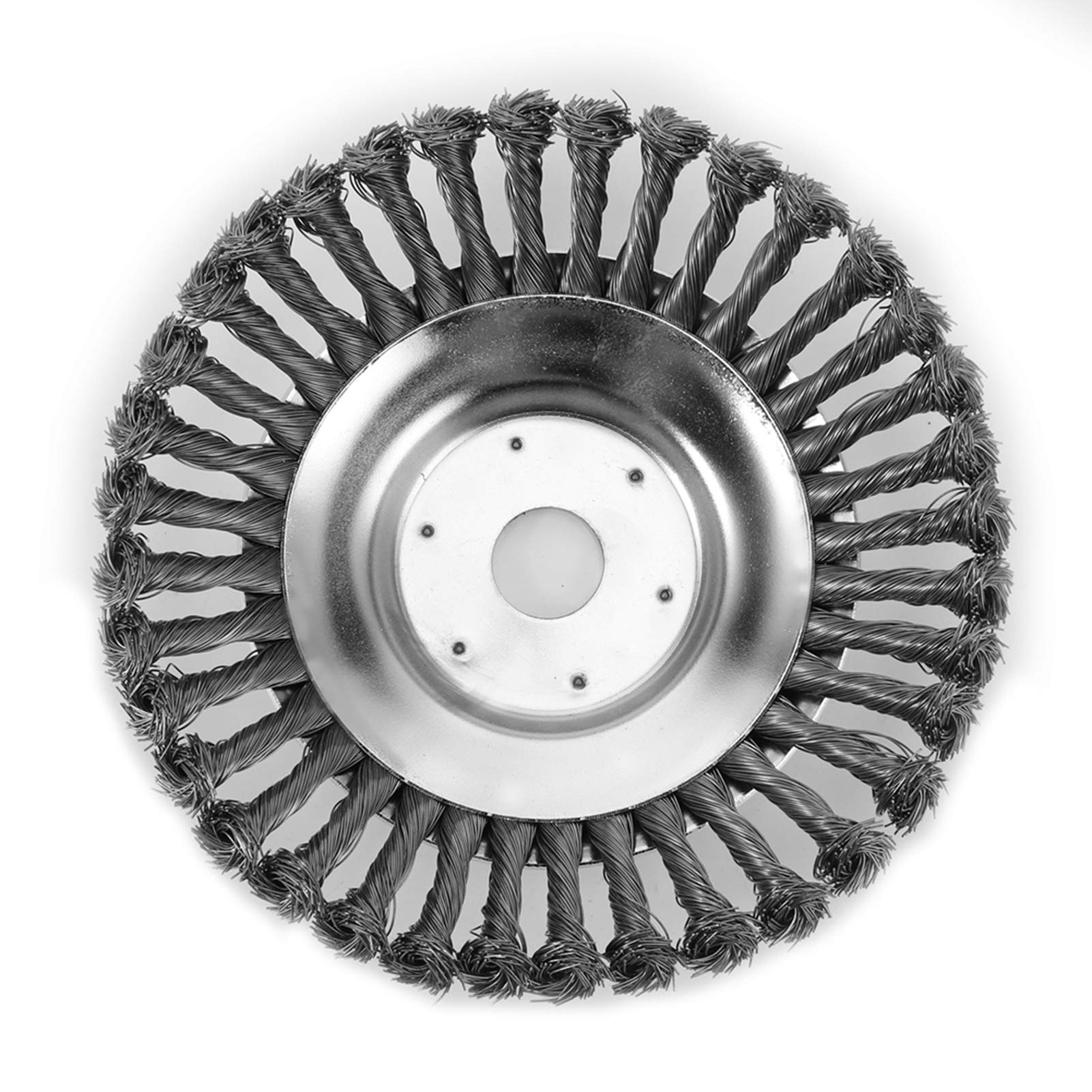 Vbestlife 8-Inch Rust Removal Weeding Wheel - Easy Installation, Durable Garden Tool for Efficient Dust & Weed Removal - Perfect for Courtyard, Lawn & Outdoor Maintenance