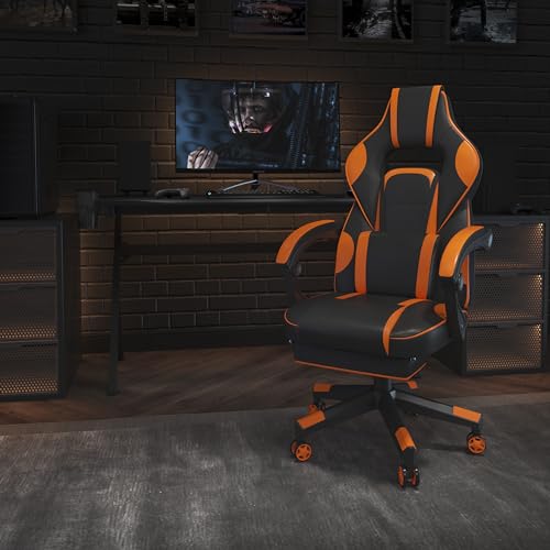 Black/Orange