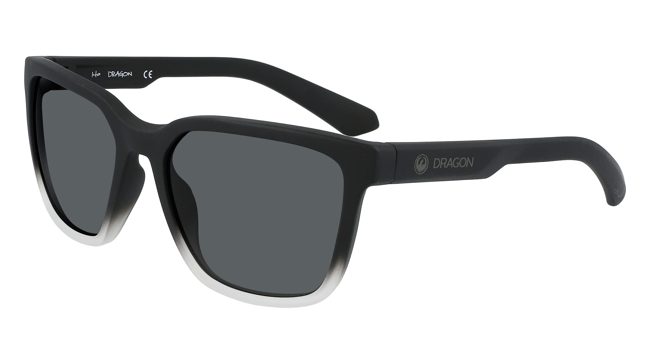 Dragon Men's Burgee Ll Square Sunglasses – Polarized UV Protection, Retro Style for Driving, Beach & Outdoor Activities