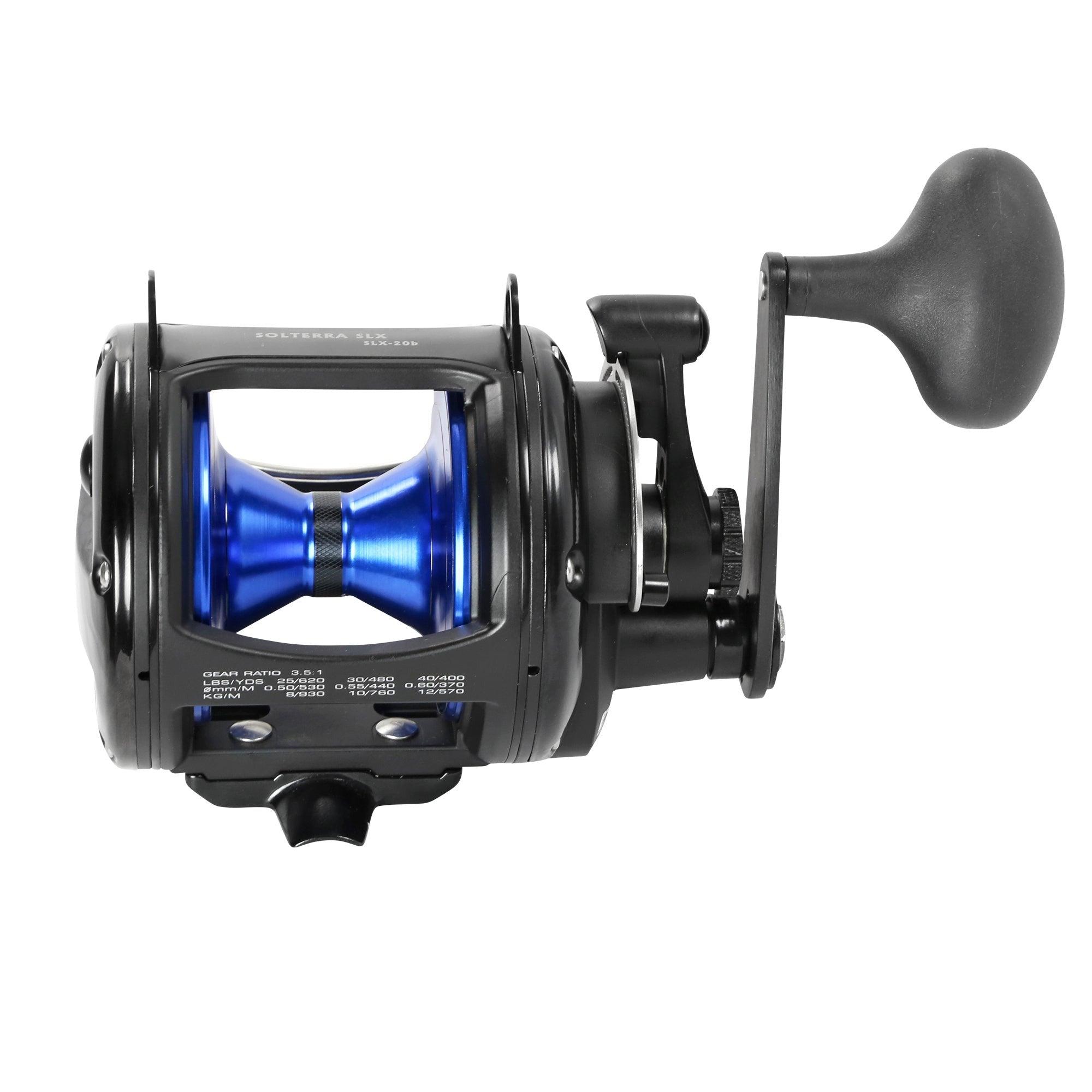 Okuma Solterra SLX B Lever Drag Fishing Reel - Saltwater & Freshwater Fishing Gear for Bass, Salmon, Tuna - Perfect for Offshore & Inshore Angling