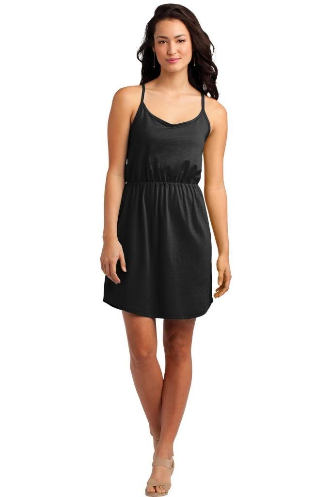 Strappy Junior Dress - Black - Medium | Flowy Summer Dress for Teens, Casual Outfits, Beachwear & Party Wear