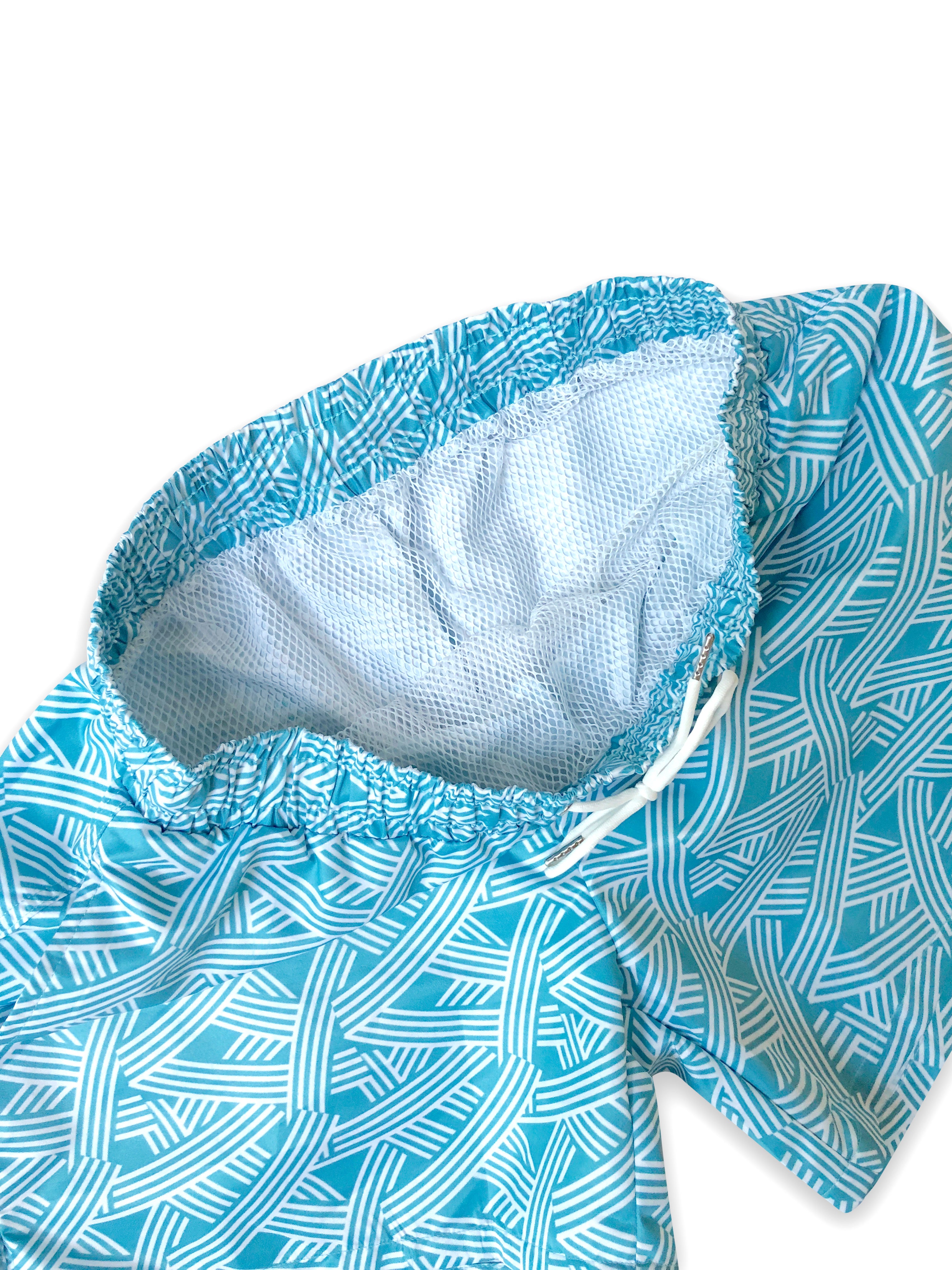 Southport Men's Quick-Dry Swim Trunks - Seafoam Green | Comfortable Beach Shorts for Swimming, Surfing & Vacation | Perfect for Pool, Beach & Water Sports