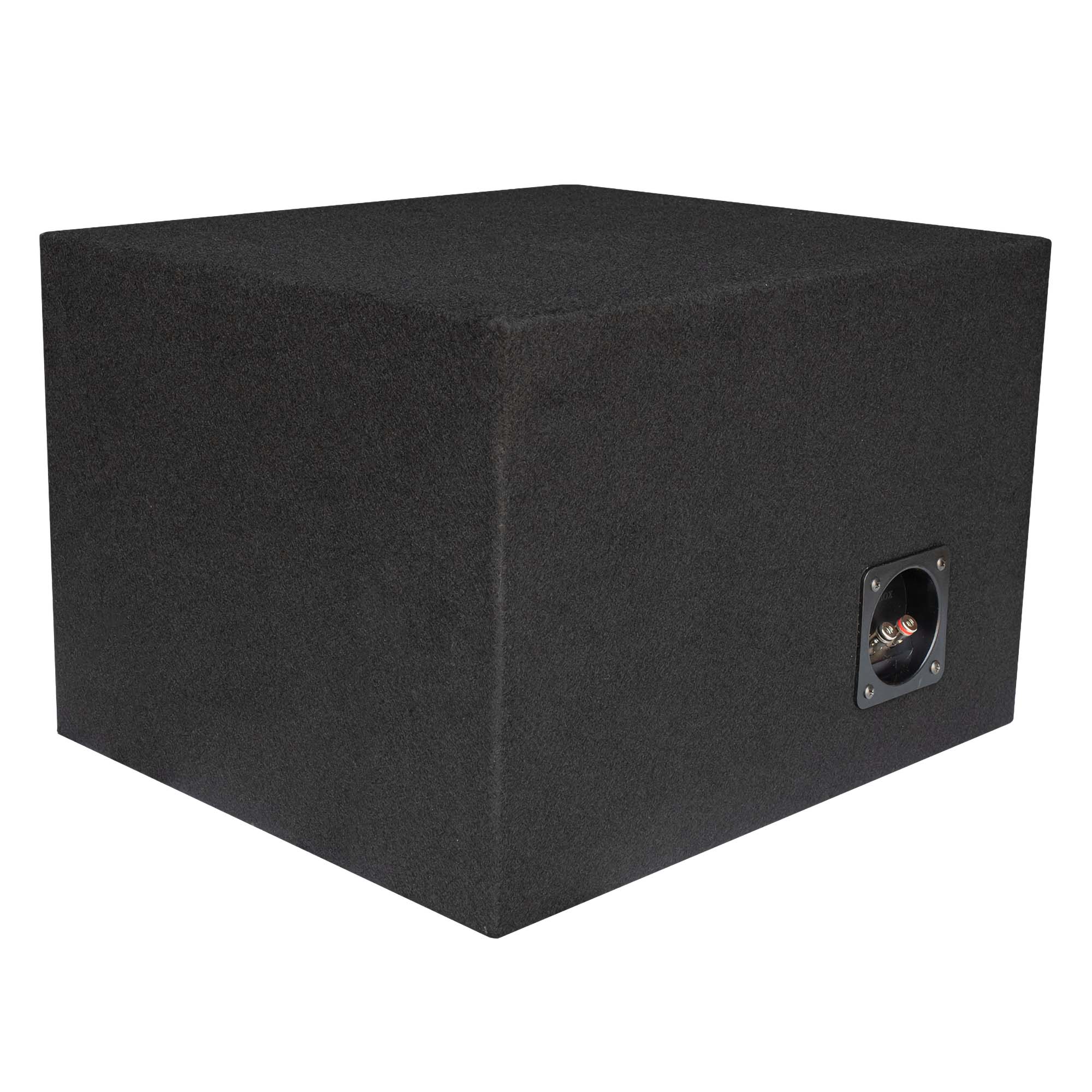 Alpine R2 W10D4 10-Inch Dual 4 Ohm Car Subwoofer with SoundBox E Series Vented Enclosure - Powerful Bass for Trucks, SUVs & Car Audio Systems