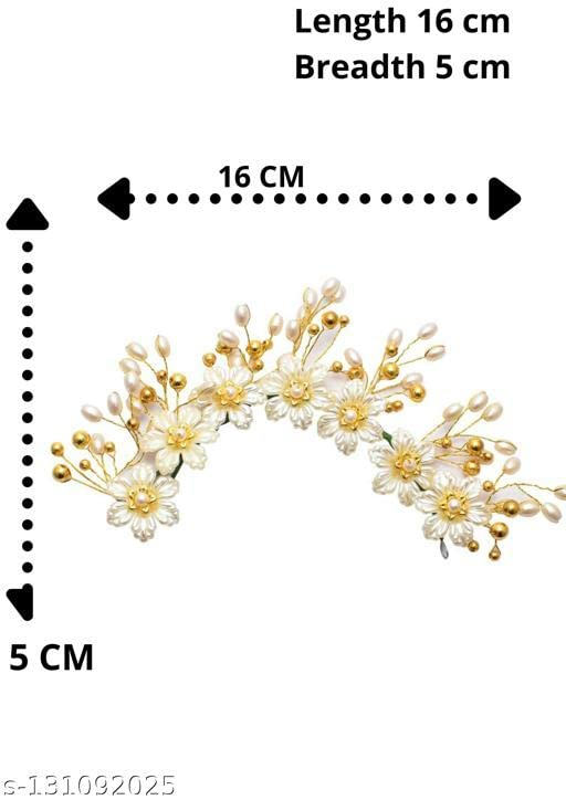 Multicolor Nandini Juda Bun Hair Accessories for Women & Girls - Lightweight Hair Extension for Weddings, Parties & Special Events - Pack of 1