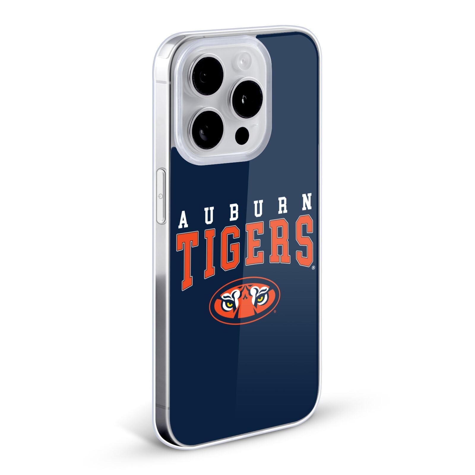 Officially Licensed Auburn Tigers Soft Gel Case for iPhone 12 Pro Max - Auburn University AU iPhone Cover - Durable Shockproof Protection for Sports & Campus Life