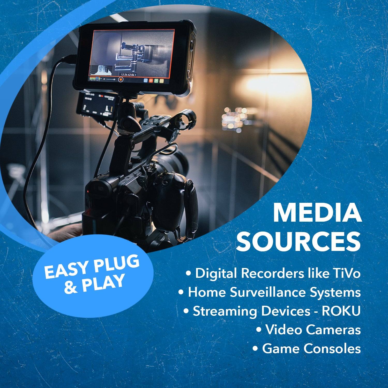 4K@60Hz 4x4 HDMI Matrix Extender with Loop - 230ft (70m) CAT6 Cable for Ultra HD 4K@60Hz 4:4:4 - Perfect for Home Theater, Gaming & Conference Room AV Setup