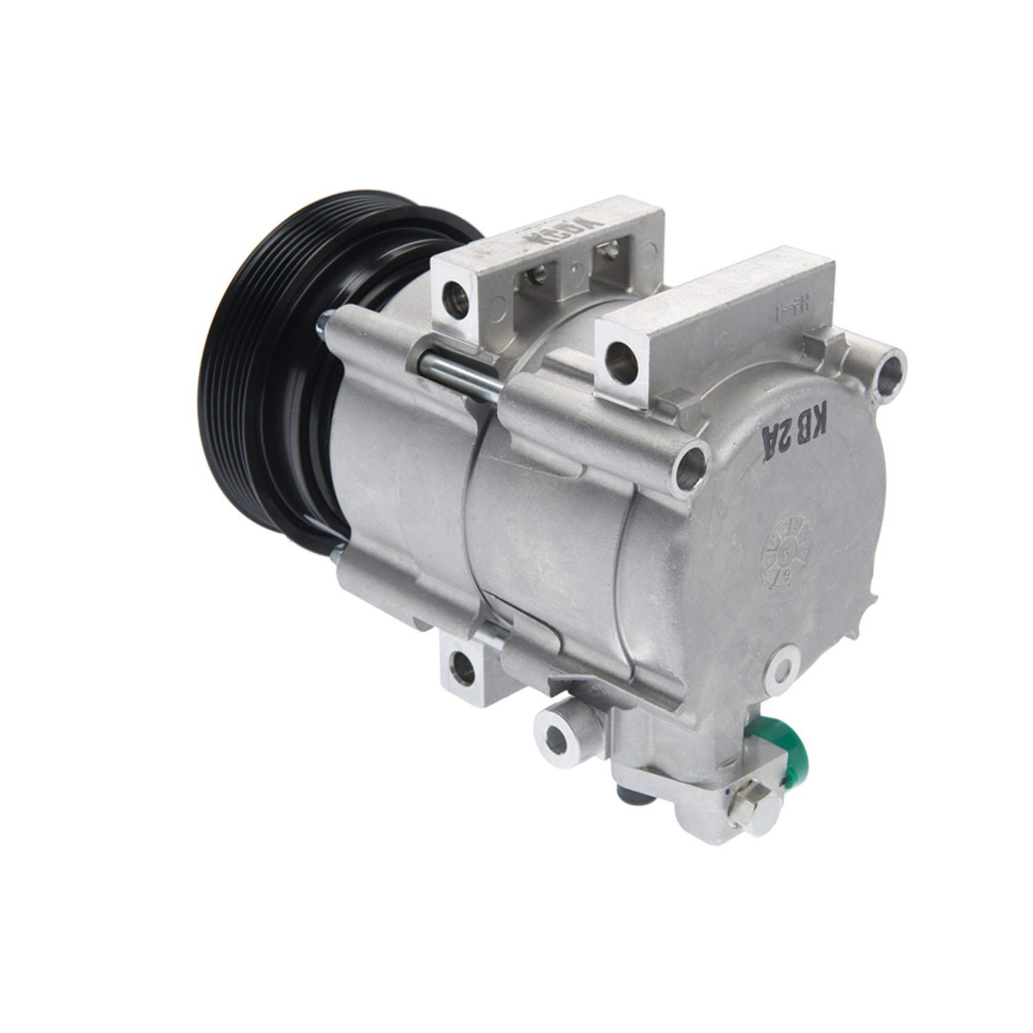 Original Equipment Mando 10A1017 AC Compressor with Clutch - Pre-filled Oil | Compatible with [Vehicle Models] | Perfect for AC System Repair & Replacement