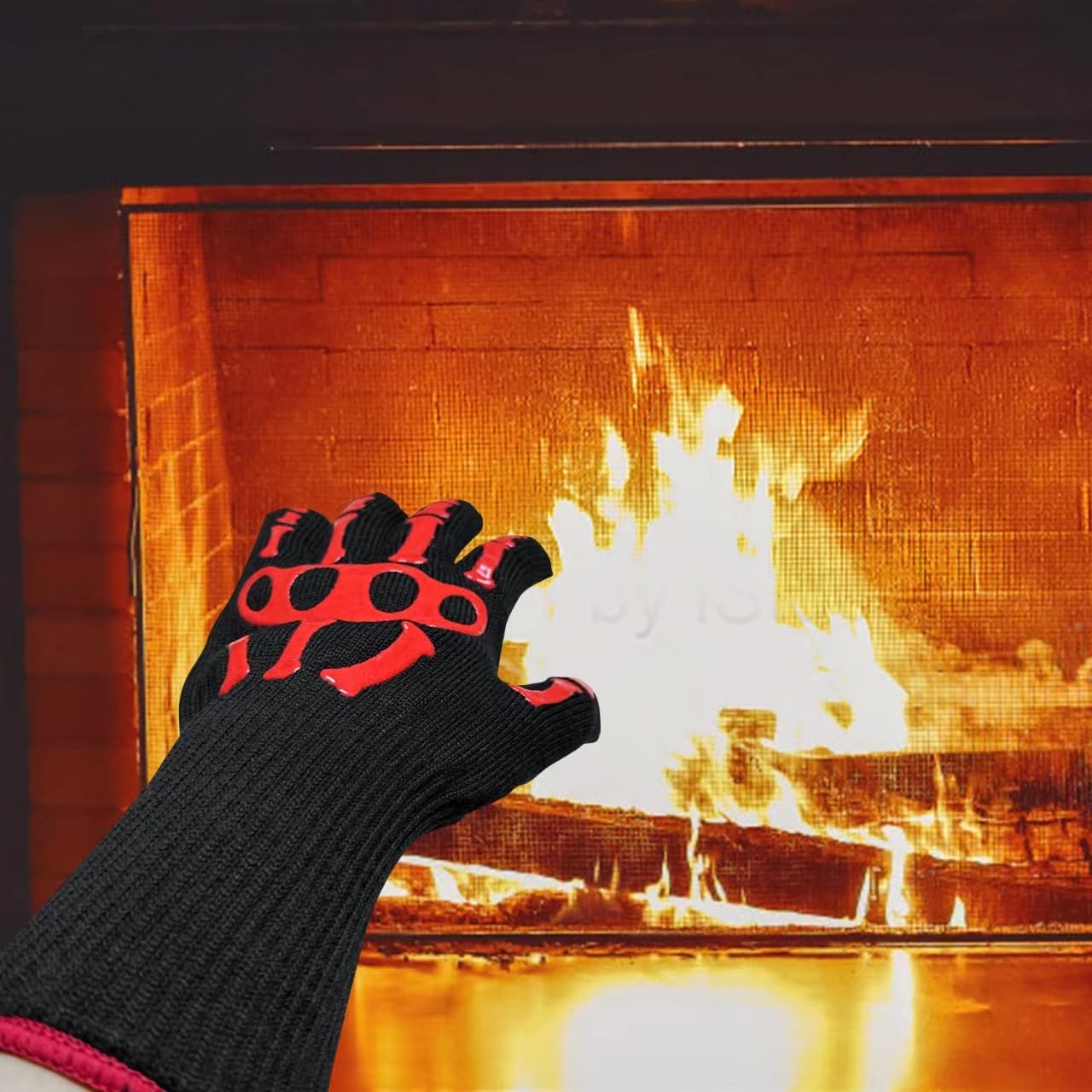Heat Resistant Gloves for Grilling & Cooking - 1472℉ Protection with 5