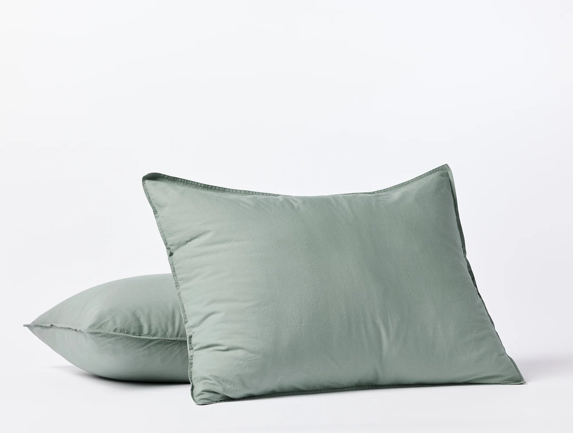 Organic Crinkled Percale Duvet Cover Set - 100% Cotton Breathable Bedding for All Seasons - Perfect for Master Bedroom, Guest Room & Vacation Homes