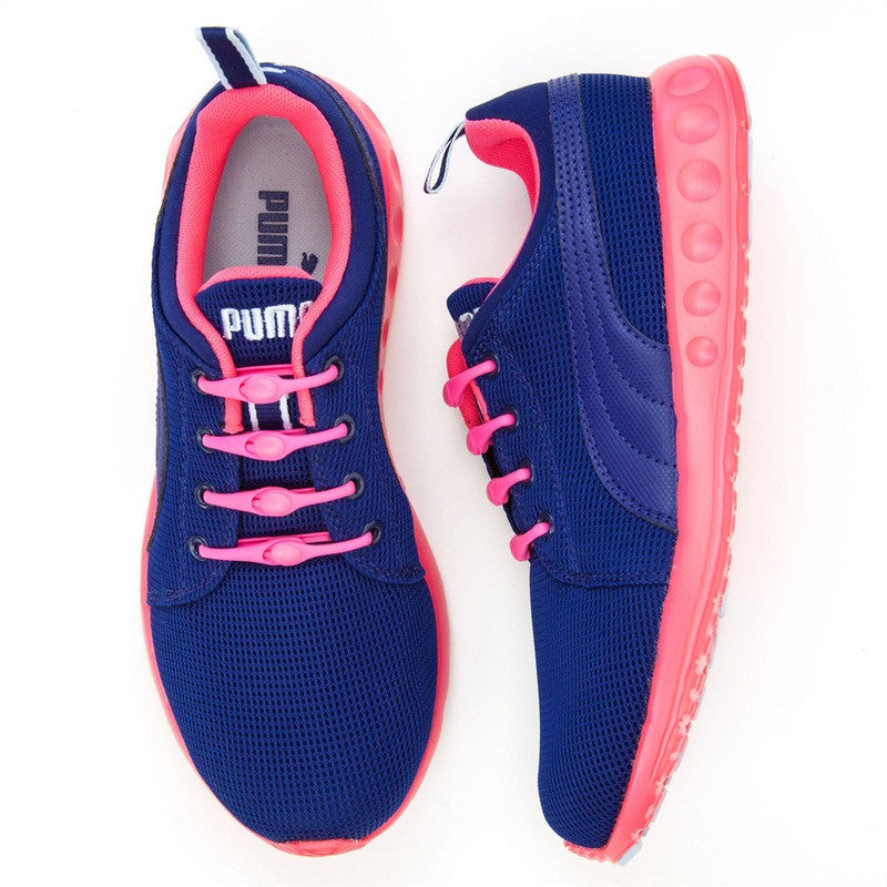 HICKIES No-Tie Elastic Shoelaces - Solid Colors for Sneakers & Casual Shoes | Comfortable, Durable & Stylish for Running, Walking & Everyday Wear
