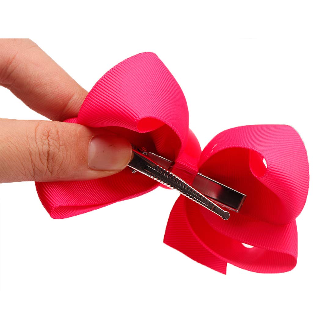 Baby Girls Hair Bows - Easter Hair Accessories Clips for Toddlers & Kids (Lavender) | Perfect for Easter Outfits, Birthday Parties & Photo Shoots