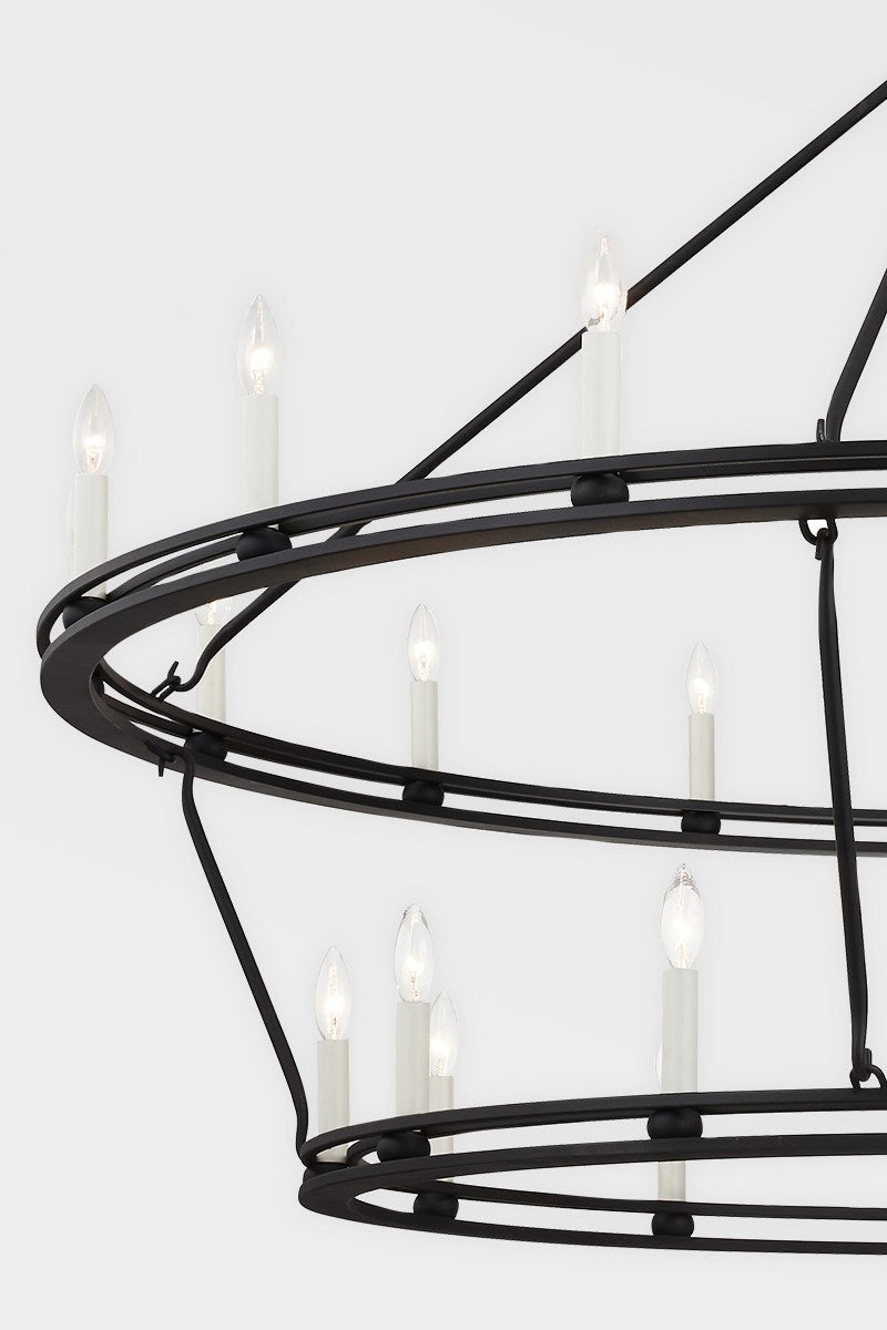 28-Light Crystal Chandelier for Dining Room - Elegant Modern Ceiling Light Fixture for Home Decor, Wedding & Restaurant Lighting