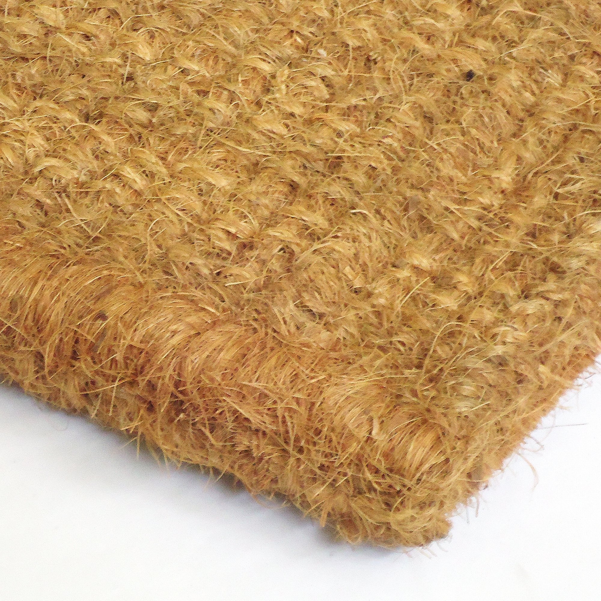 Premium Heavy-Duty Coir Doormat with Black Frame - 38