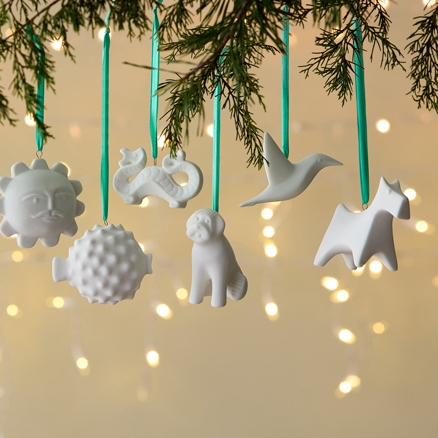 Handmade Ceramic Terrier Dog Ornament - Cute Pet Decor for Home, Christmas Tree, Gift for Dog Lovers - Perfect for Shelves, Mantels & Holiday Decorations