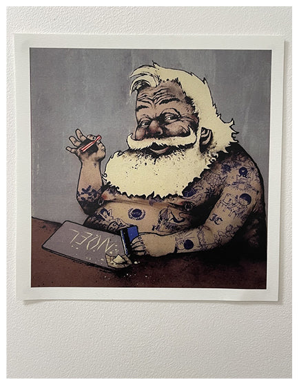 Bad Santa Costume for Adults - Funny Christmas Outfit for Holiday Parties & Festive Events