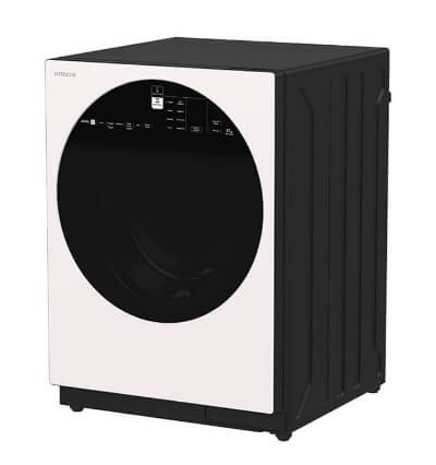 Hitachi BD 120GV 12kg Front Load Washing Machine with AI Wash & Inverter Technology, 1600 RPM Spin Speed - Perfect for Large Families & Energy-Efficient Laundry