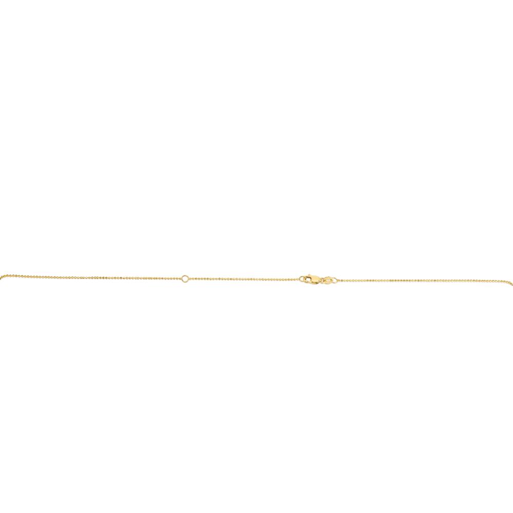 14K Gold 1mm Extendable Bead Chain Necklace - Dainty Adjustable Jewelry for Layering & Everyday Wear | Perfect for Gifts, Bridesmaids & Special Occasions