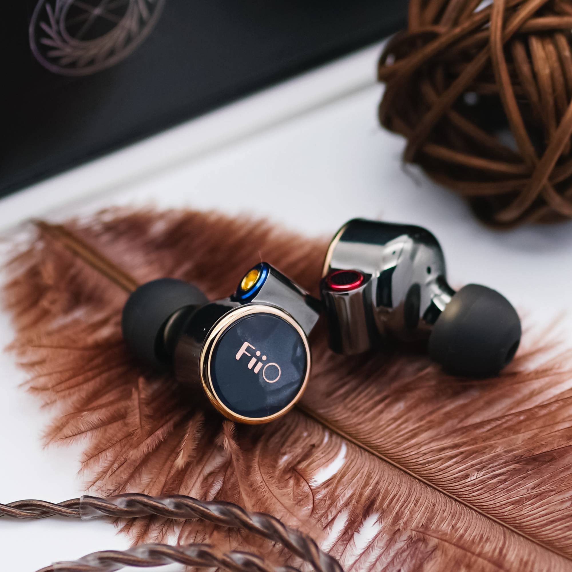 FiiO FD3 / FD3 Pro 12mm DLC Diaphragm Dynamic Driver In-Ear Monitors - HiFi Audiophile Earphones for Music Lovers, Studio Recording & Gaming