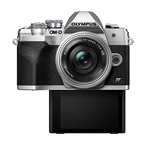 Olympus OM-D E-M10 Mark IV Mirrorless Digital Camera with 4K Video & 5-Axis Stabilization - Perfect for Travel, Vlogging & Street Photography