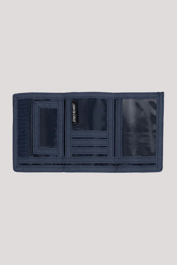 Santa Cruz Crowded Hand Velcro Wallet - Secure & Stylish Wallet for Men & Women - Perfect for Travel, Outdoor Adventures & Everyday Use