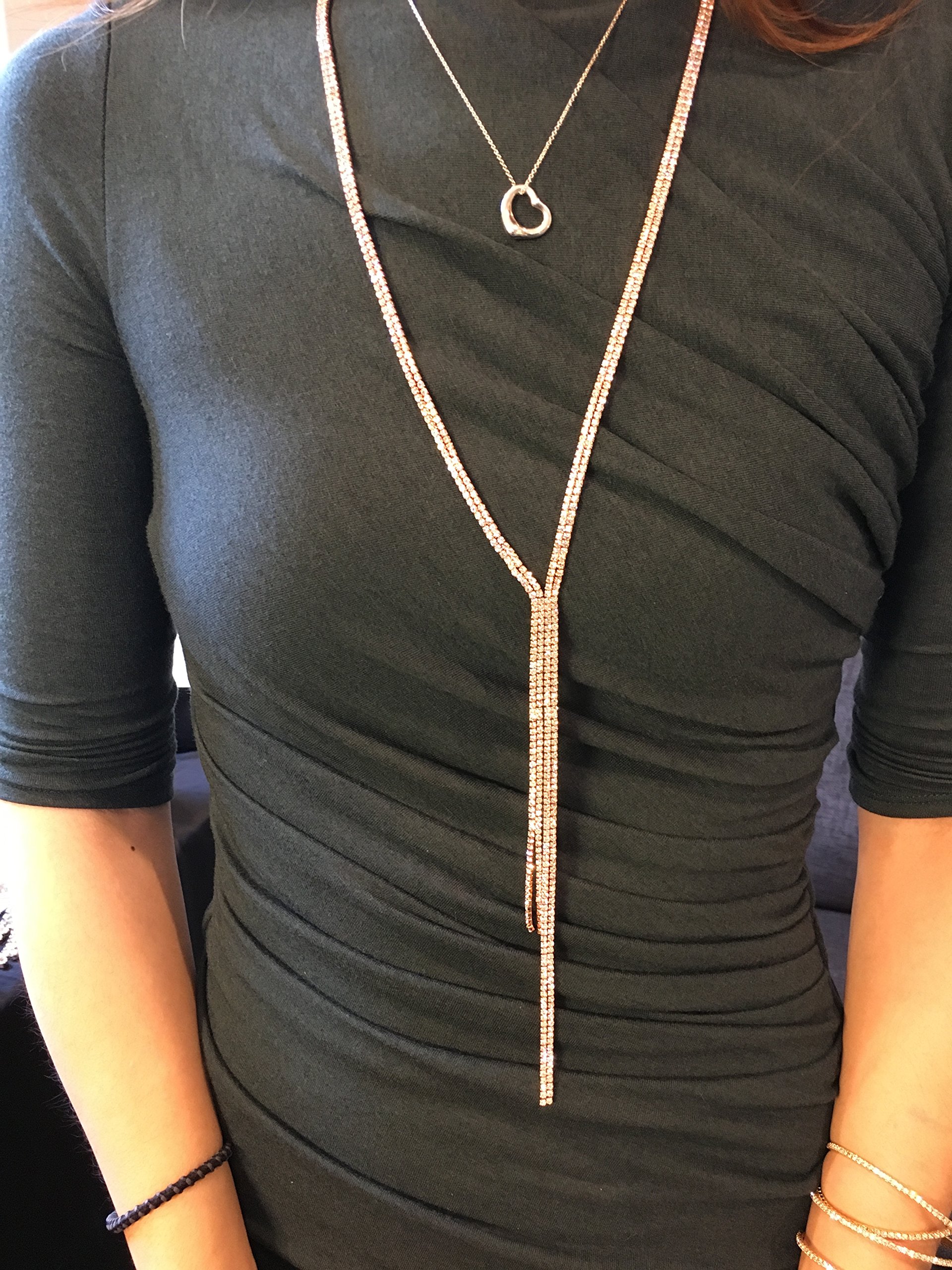 Genuine Austrian Crystal Chokers, Collars & Y Necklaces in Silver, Gold, Rose Gold & Black | Elegant Jewelry for Parties, Weddings & Special Occasions