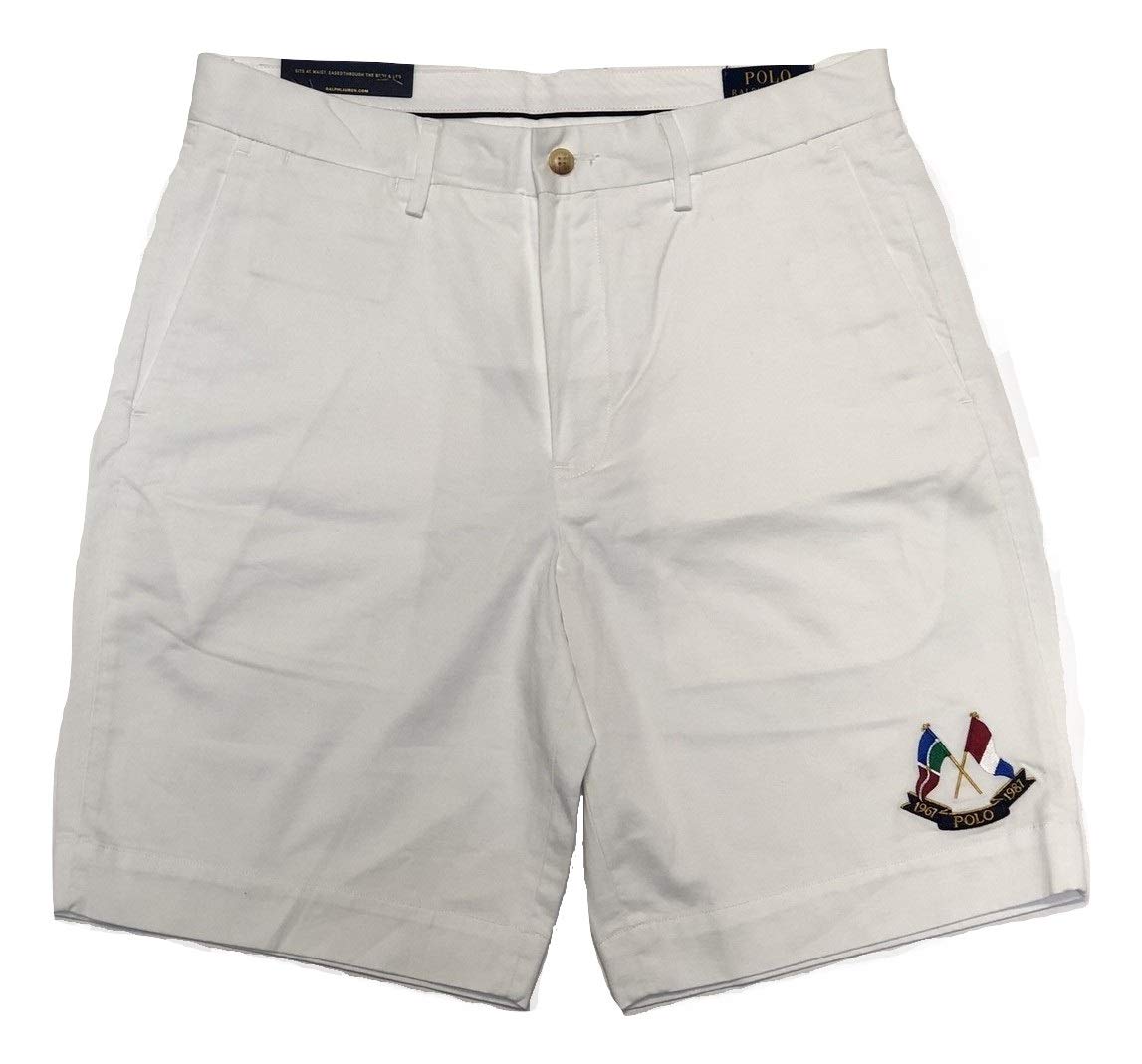 Polo Ralph Lauren Big & Tall Stretch Flat Shorts for Men - Comfortable Casual Summer Shorts for Outdoor Activities, Travel & Lounge