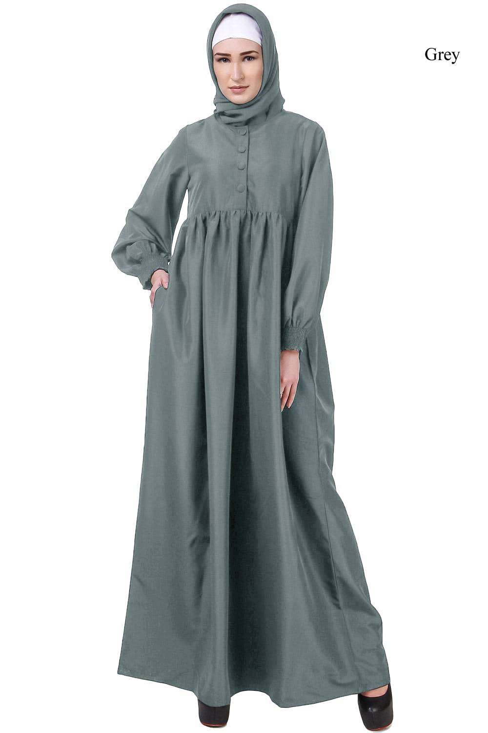 Humaira Maternity Abaya - Modest Islamic Pregnancy Dress for Muslim Women - Perfect for Prayer, Special Occasions & Everyday Wear