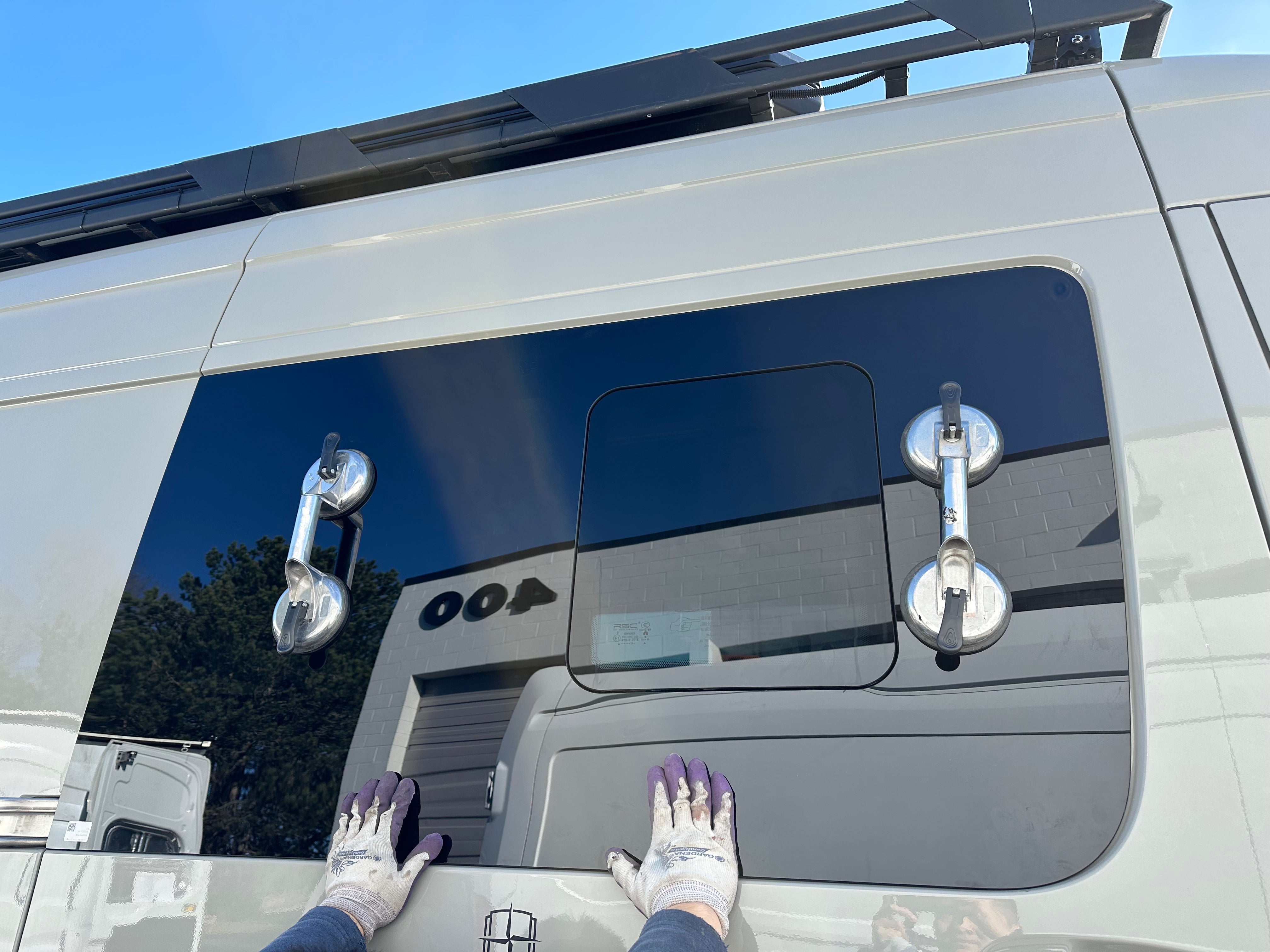 Mercedes Sprinter OEM Style Half Slider Window - Genuine Replacement Part for Cargo Vans - Perfect for Delivery, Camping & Work Vehicles