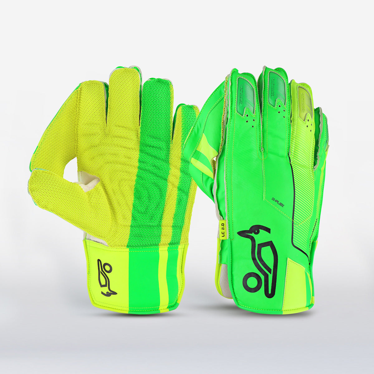 Kookaburra Long Cut 3.0 Wicket Keeping Cricket Gloves - Premium Leather Wicket Keeper Gloves for Cricket Matches & Practice Sessions
