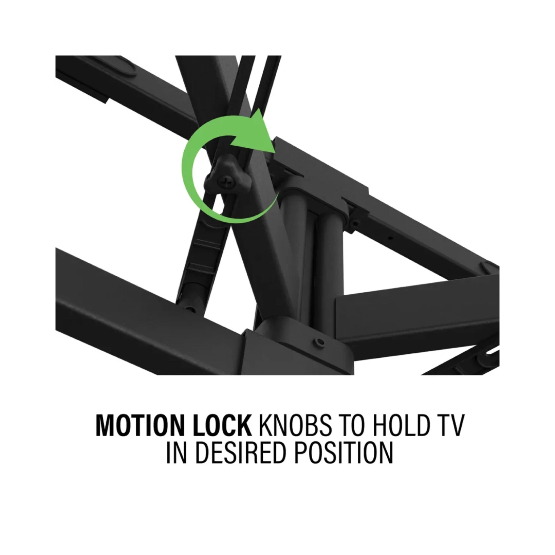 Sanus VODLF125 Full Motion Outdoor TV Mount for 40-85 Inch TVs - Weatherproof Tilting Swivel Bracket for Patio, Deck & Backyard Entertainment