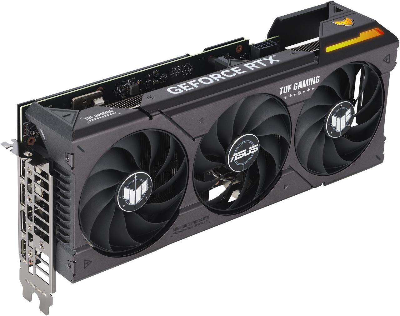 ASUS TUF Gaming GeForce RTX 4060 Ti OC Edition 8GB GDDR6 Graphics Card - PCIe 4.0, DLSS 3, HDMI 2.1a, DisplayPort 1.4a - Perfect for 1440p Gaming, VR & Content Creation