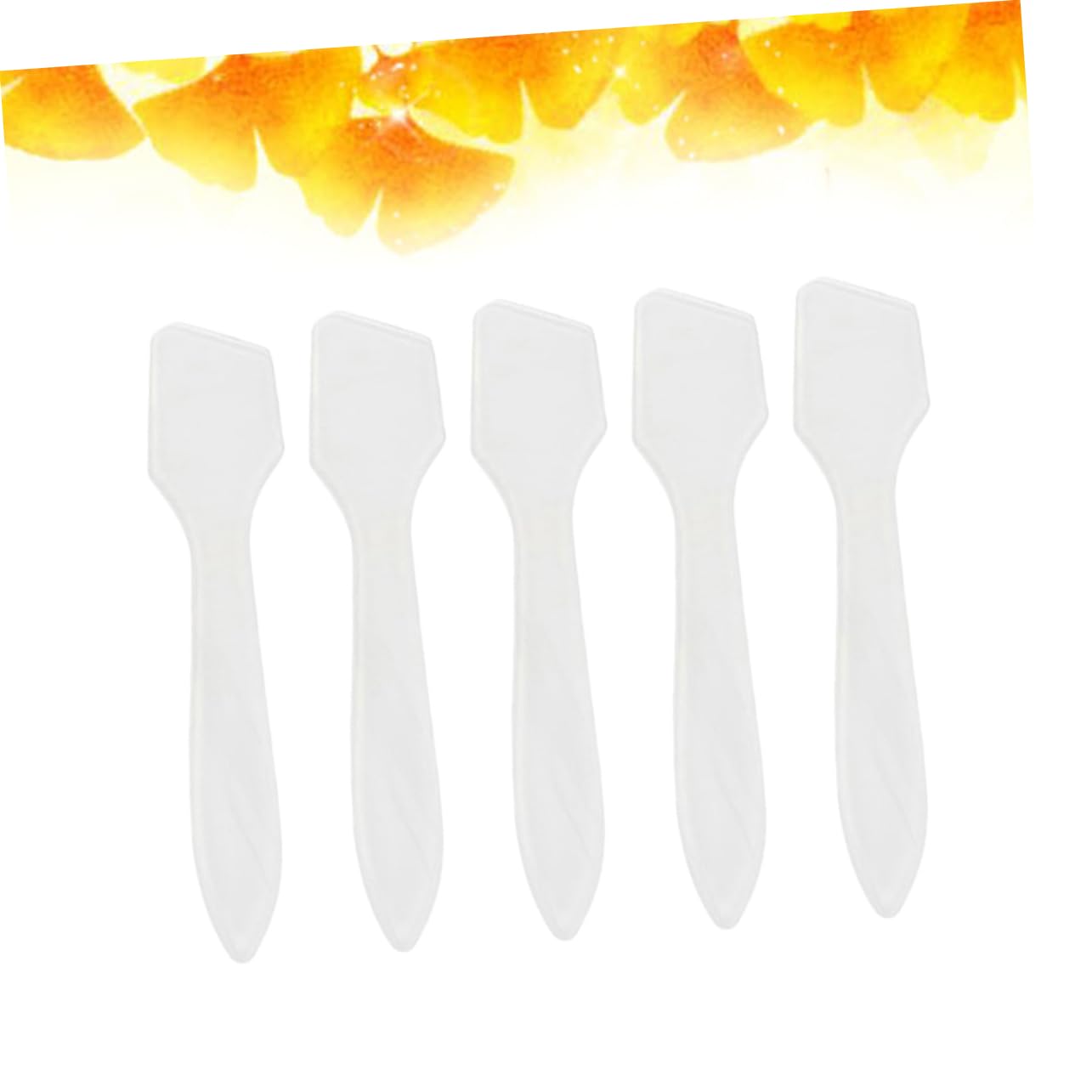 Healeved 300pcs Disposable Makeup Spatulas - Face Mask Scoop, Lip Gloss Applicator, Cream Spreader - Perfect for Salon, Spa, Home Skincare & Makeup Application
