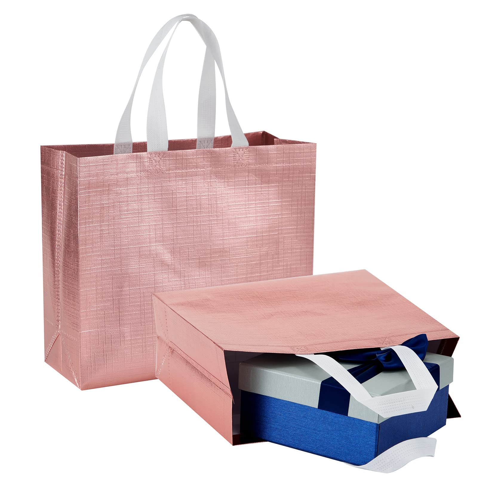 6 Pack Reusable Large Gift Bags with Handles - Perfect for Birthday Parties, Weddings, Baby Showers & Holiday Gifting - Eco-Friendly Party Favor Bags for All Occasions