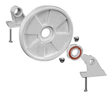 Hayward AX6009BF Phantom Automatic Pool Cleaner Front Wheel Kit Replacement Part - Compatible with Phantom Pool Cleaners - Perfect for Pool Maintenance & Repair