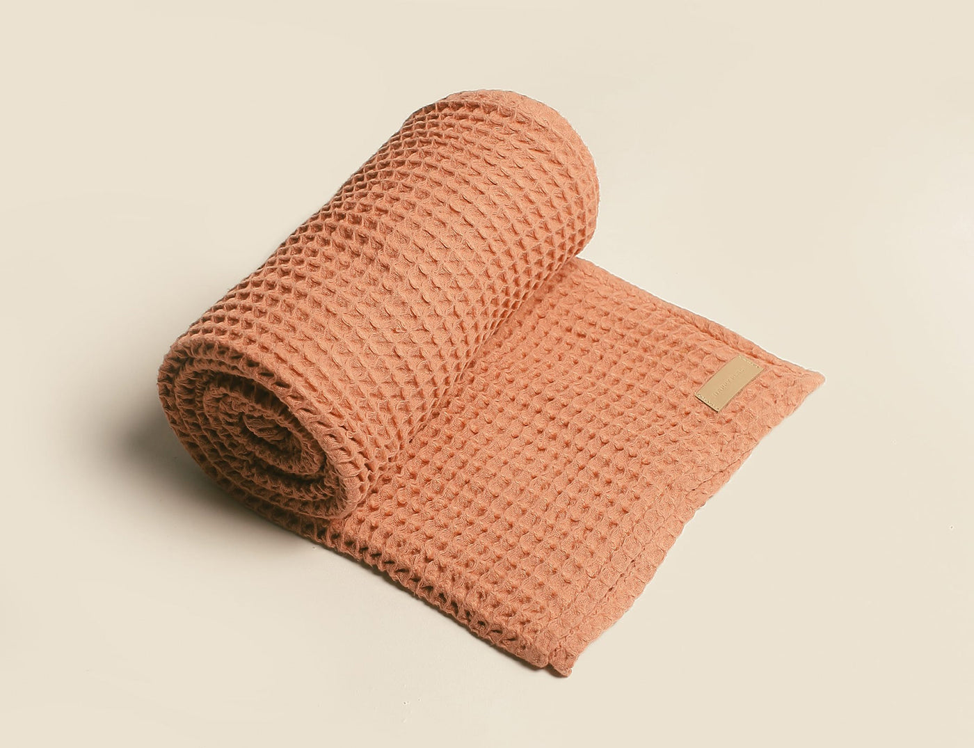 Organic Waffle Weave Throw Blanket - Soft & Breathable Cotton Blanket for Couch, Bed, Sofa - Perfect for Cozy Nights, Lounging & Home Decor