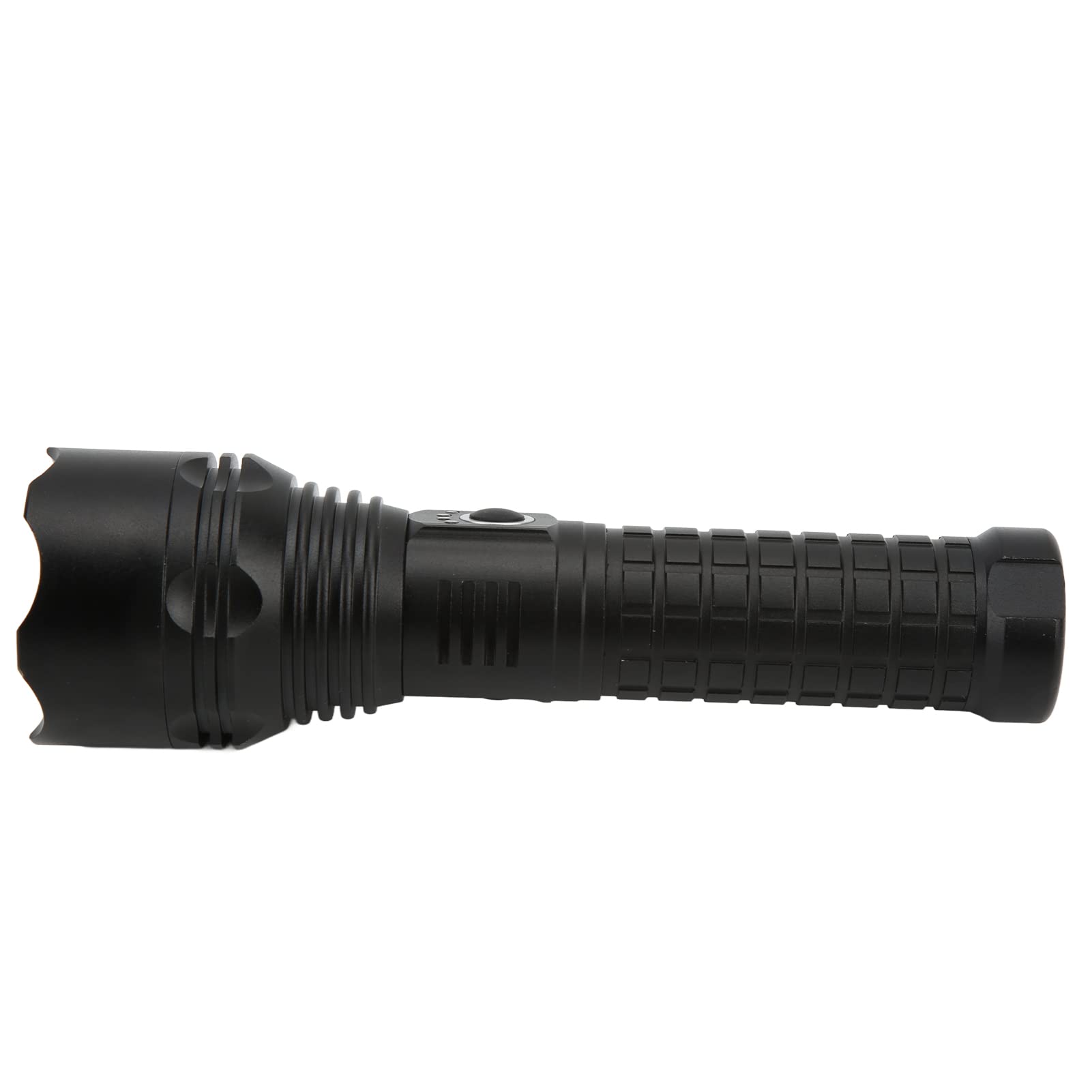Adjustable Zoom Flashlight with Comfortable Grip - Bright LED Torch for Outdoor Camping, Hiking, Emergency & Nighttime Use