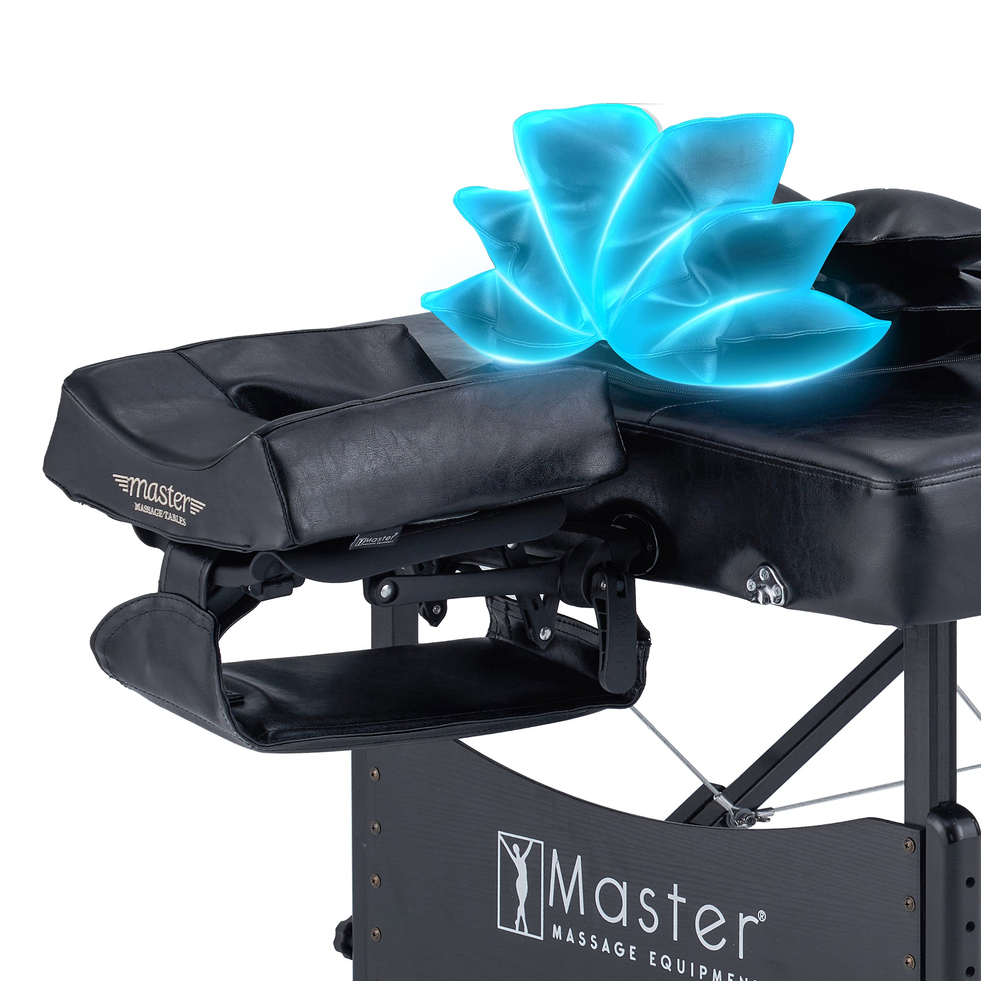 Professional Portable Massage Table with Airbags - Full Body Stretching, 3D Lumbar Traction for Neck, Back, Waist & Hip Pain Relief - Chiropractic Table for Home & Clinic Use - Ideal for Physical Therapy, Relaxation & Pain Management (Black)