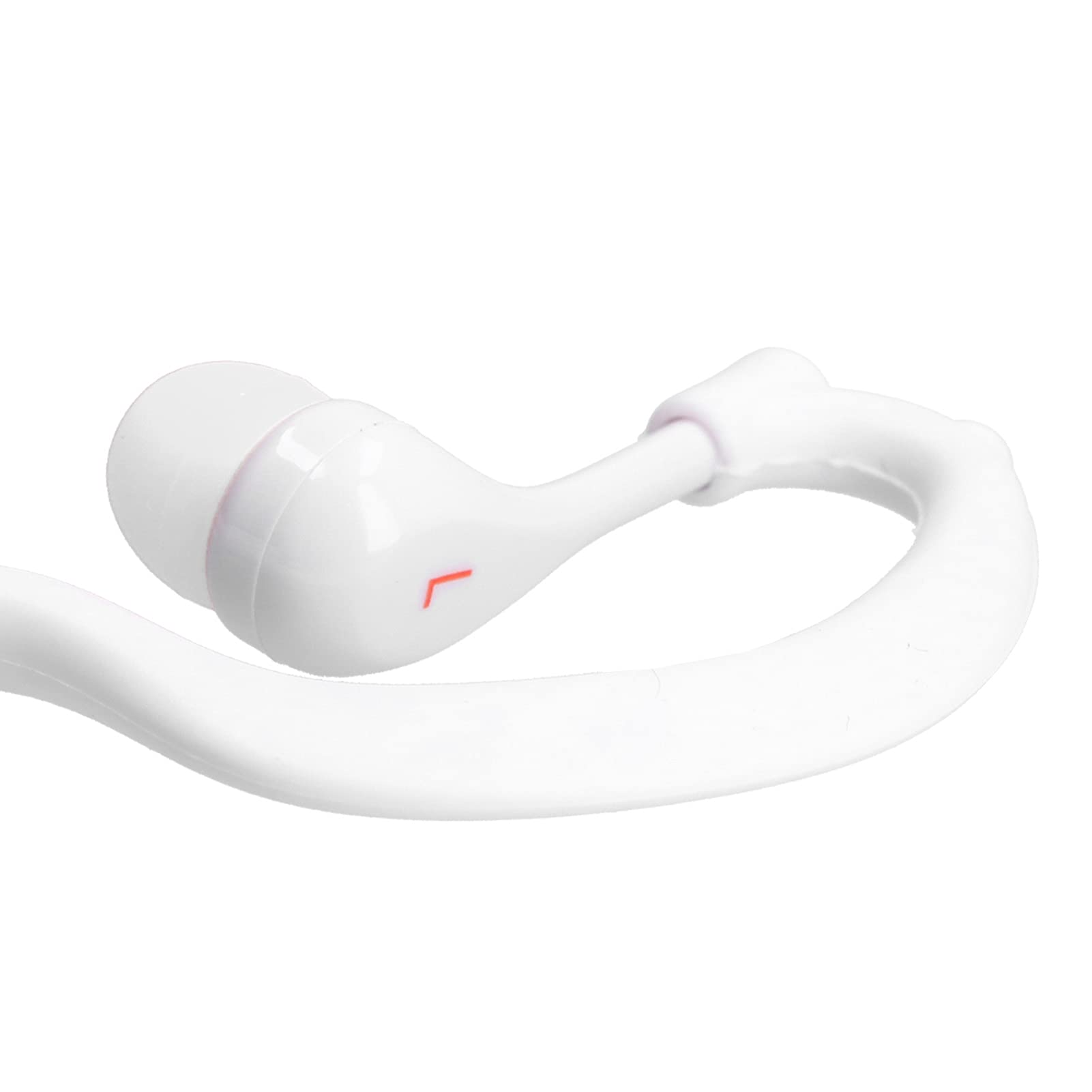 Best IP68 Waterproof Bone Conduction Headphones with 3.5mm Plug - Sweatproof Wireless Earbuds for Swimming, Running, Surfing & Diving - Includes Replaceable Earplugs (White) - Perfect for Workouts, Pool Sessions & Outdoor Water Sports