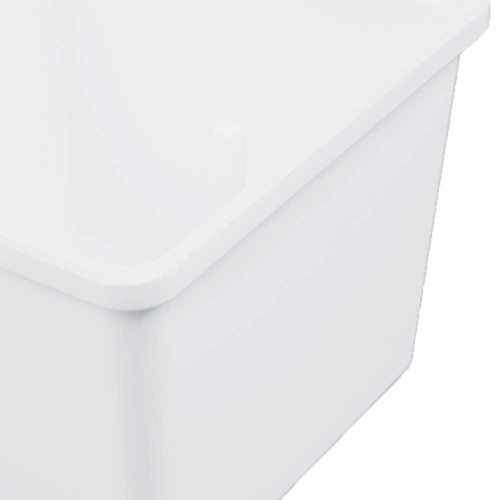 GET ML-149-W 2 Quart White Square Food Storage Container with Airtight Lid - Perfect for Meal Prep, Leftovers & Pantry Organization