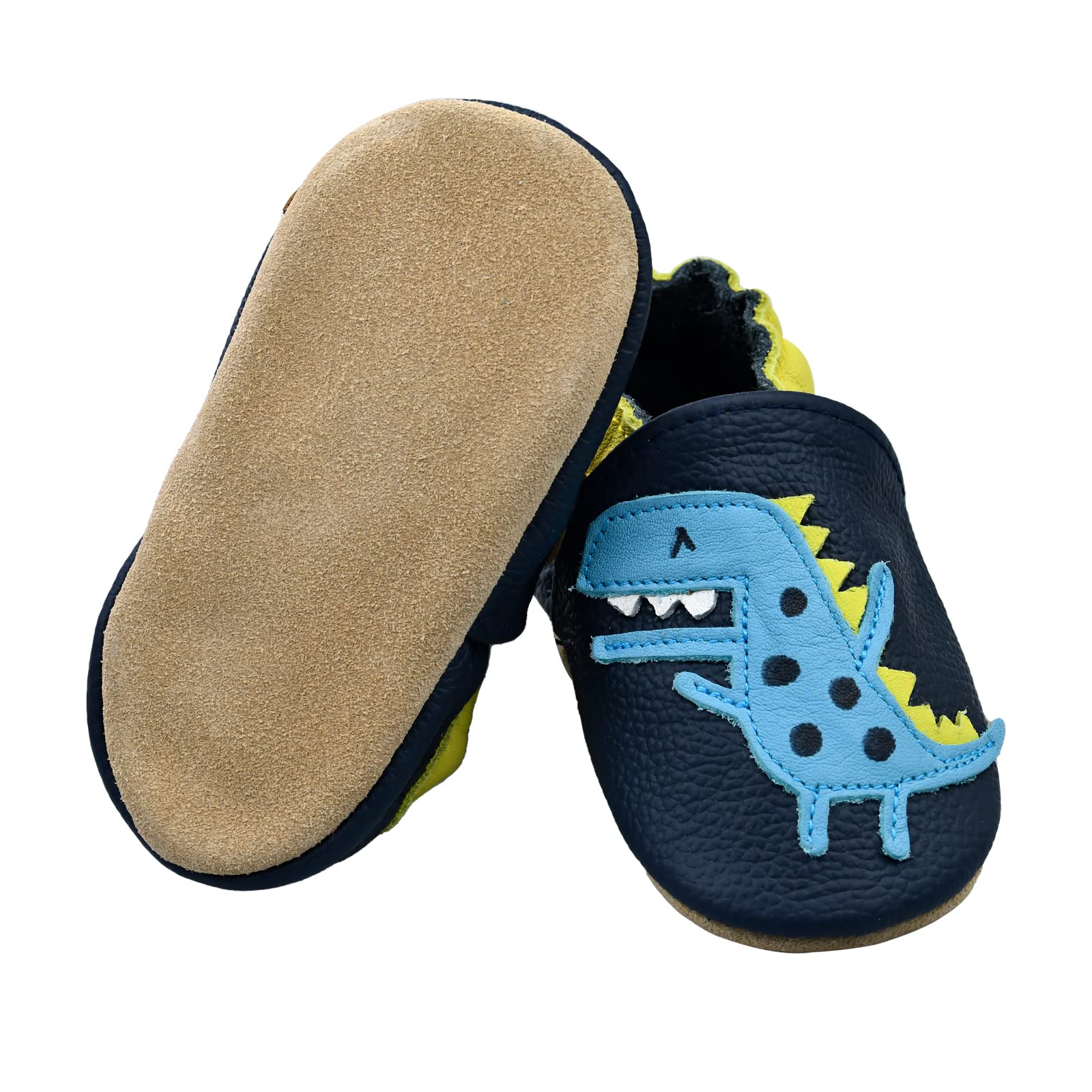 iEvolve Soft Sole Baby Shoes for Girls & Boys - First Walker Crib Moccasins for Toddlers | Perfect for Indoor Play, First Steps & Special Occasions
