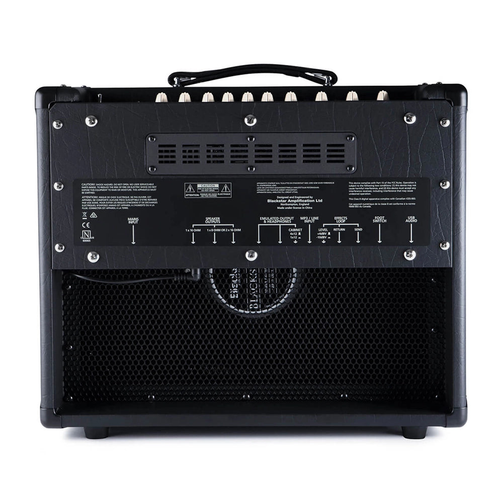 Blackstar HT 20R MkII 20W Tube Guitar Combo Amplifier - Professional Electric Guitar Amp with Reverb & Effects (Black) - Perfect for Home Practice, Studio Recording & Live Performances